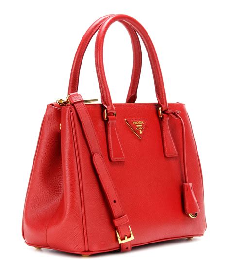 prada red leather bag|prada handbags red suede.